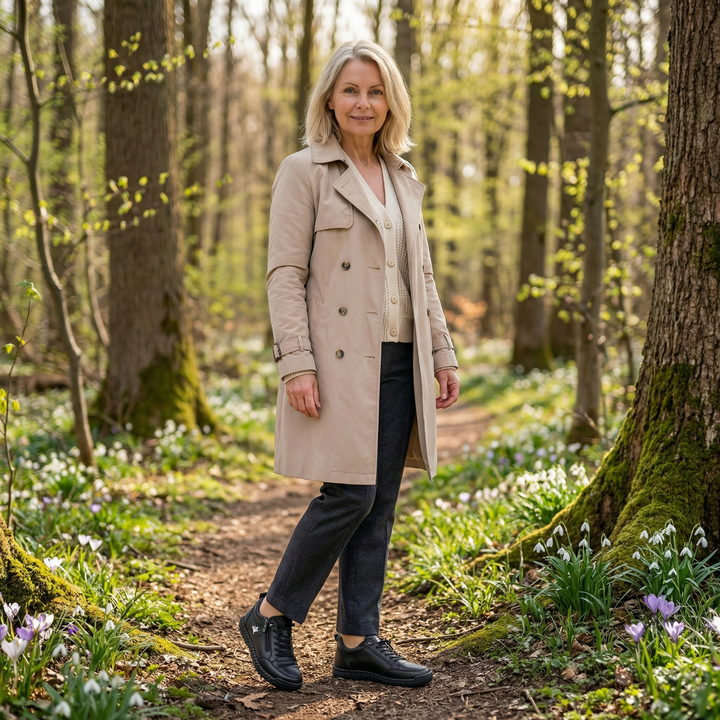 Margaux | Chaussures orthopédiques zippées femme