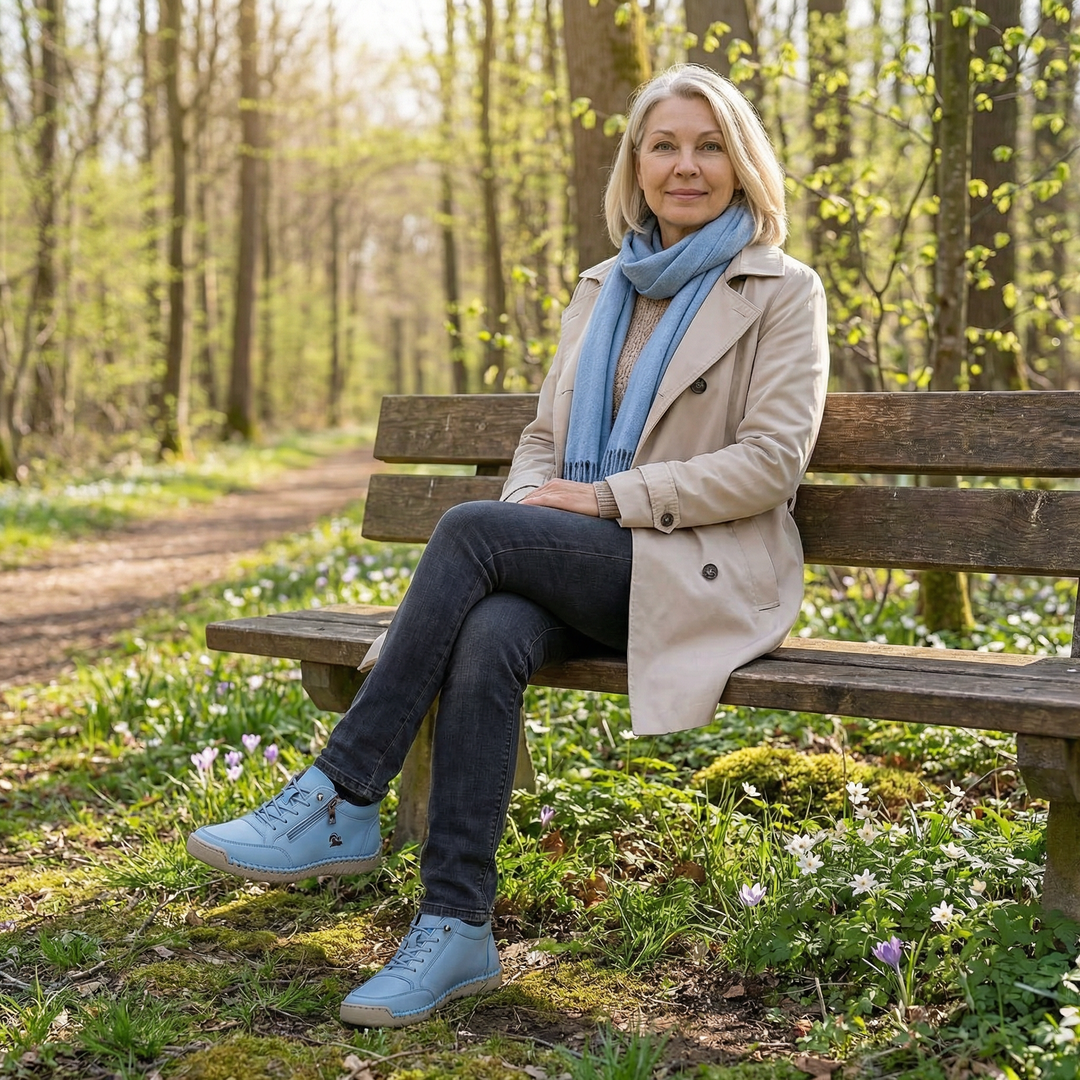 Margaux | Chaussures orthopédiques zippées femme