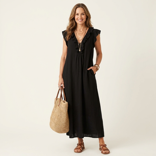 Josette — Robe longue femme élégante
