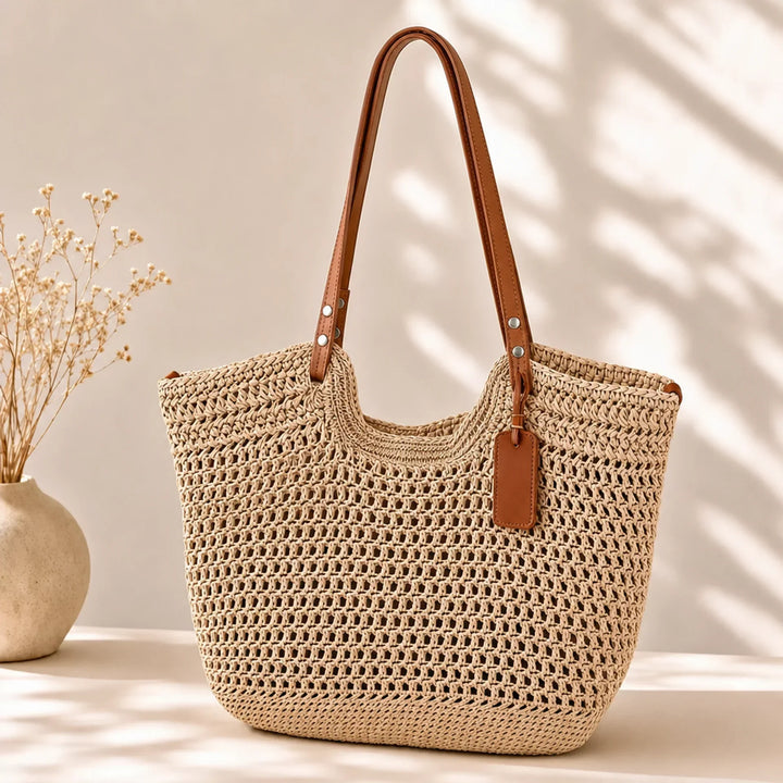 Gioia — Sac cabas femme tressé au crochet