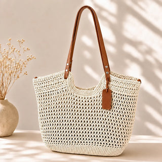 Gioia — Sac cabas femme tressé au crochet