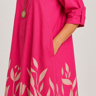 Janine| Robe midi confortable femme
