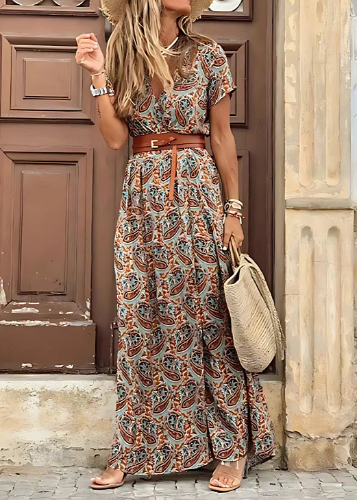 Sybella — Robe longue bohème femme