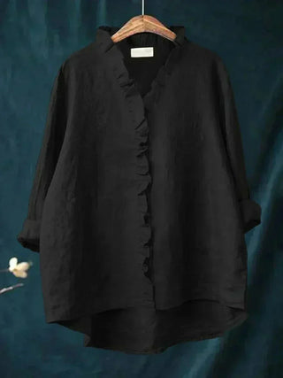 Célestine | Blouse à volants délicate femme