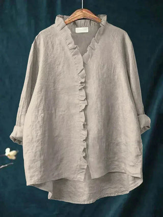 Célestine | Blouse à volants délicate femme