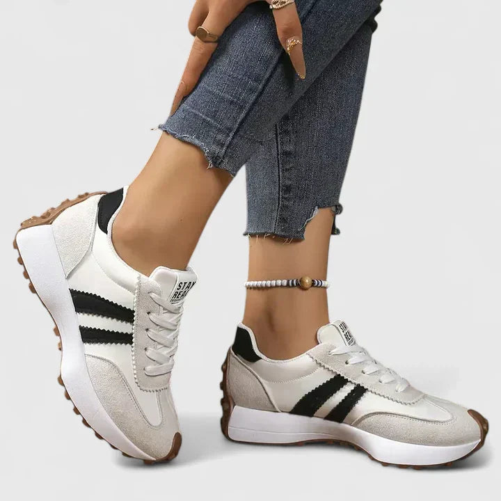 Juliane | Baskets rétro sport chic femme