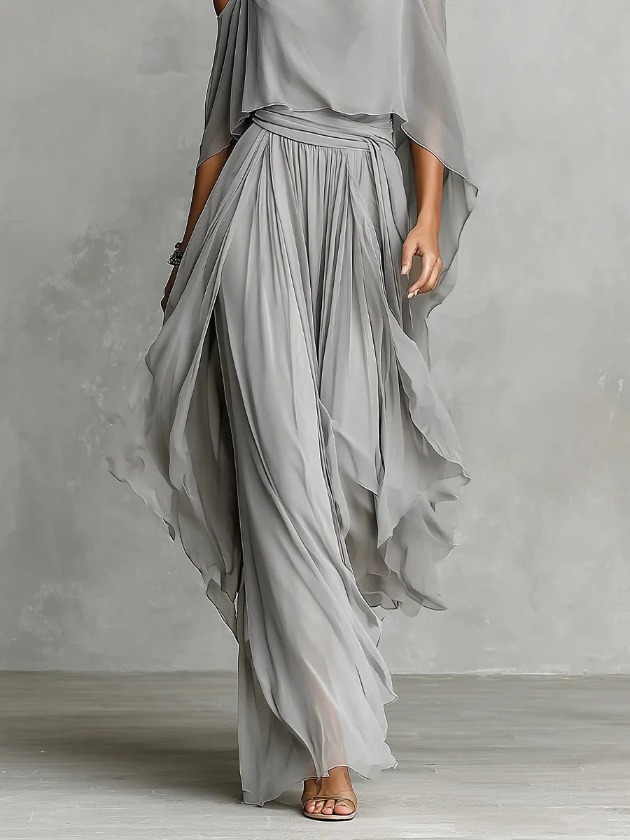 Isabela | Ensemble fluide femme à bretelles et pantalon léger