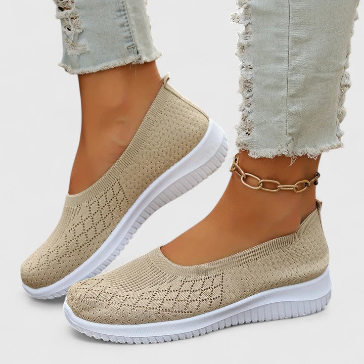 Lina | Baskets slip-on respirantes femme