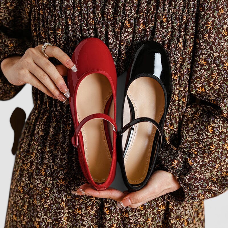 Camille | Chaussures Mary Jane vernies élégantes femme