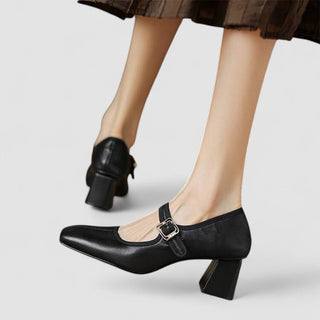 Élodie | Chaussures Mary Jane carré chic femme