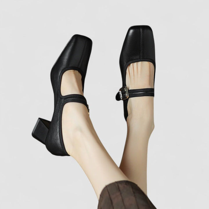 Élodie | Chaussures Mary Jane carré chic femme