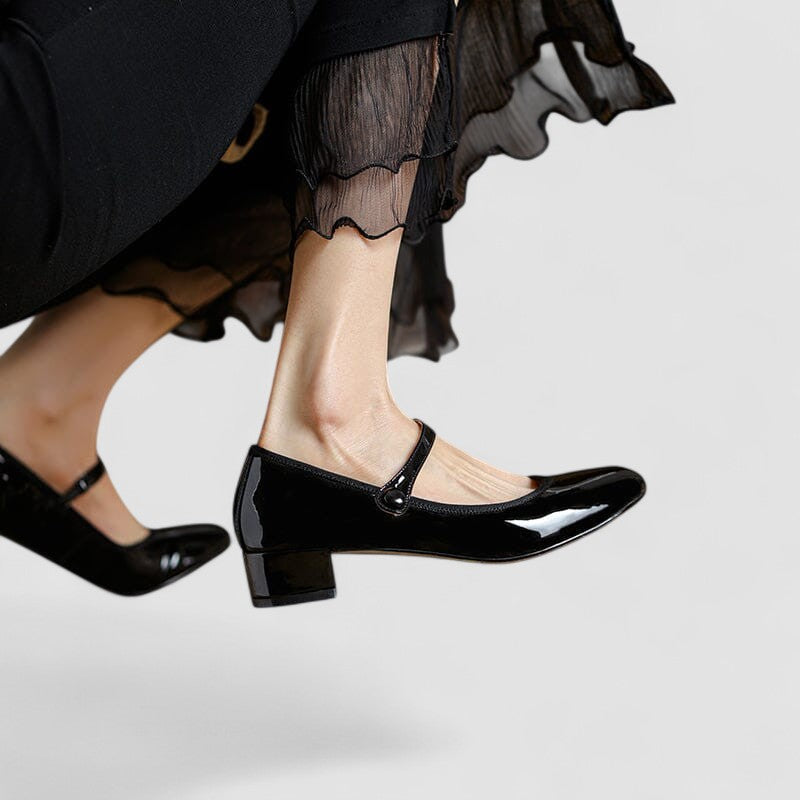Camille | Chaussures Mary Jane vernies élégantes femme