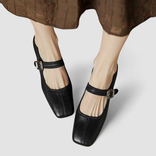 Élodie | Chaussures Mary Jane carré chic femme
