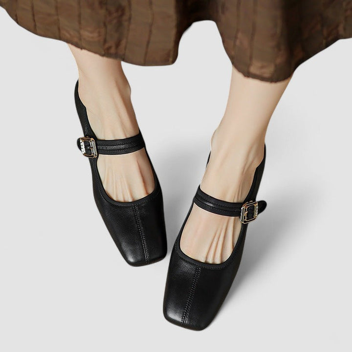 Élodie | Chaussures Mary Jane carré chic femme