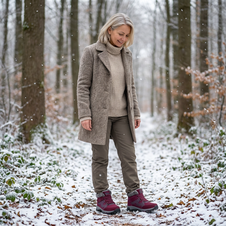Corinne | Chaussures orthopédiques fourrées femme