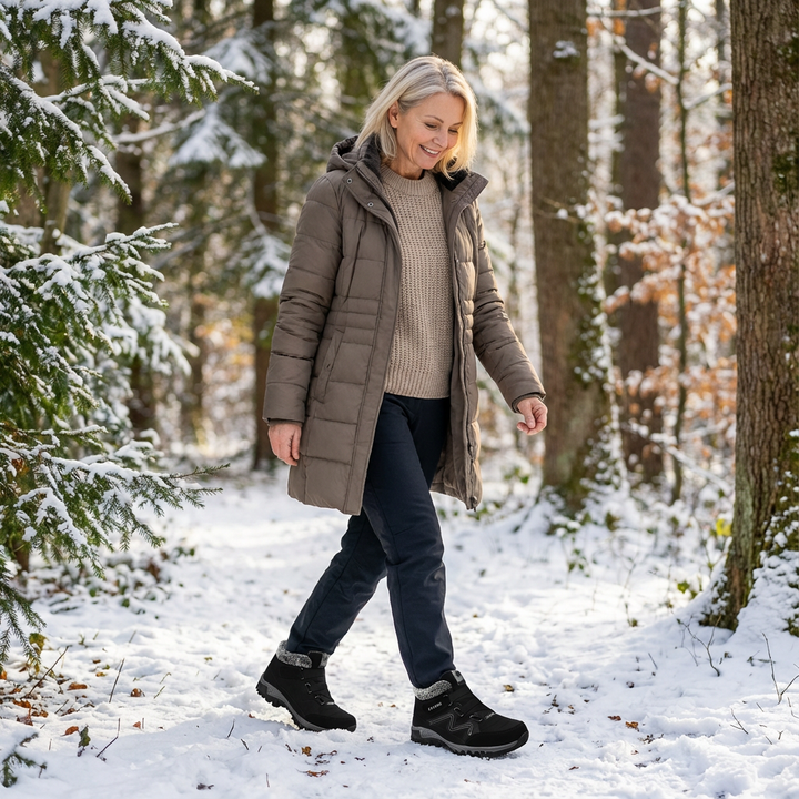 Corinne | Chaussures orthopédiques fourrées femme