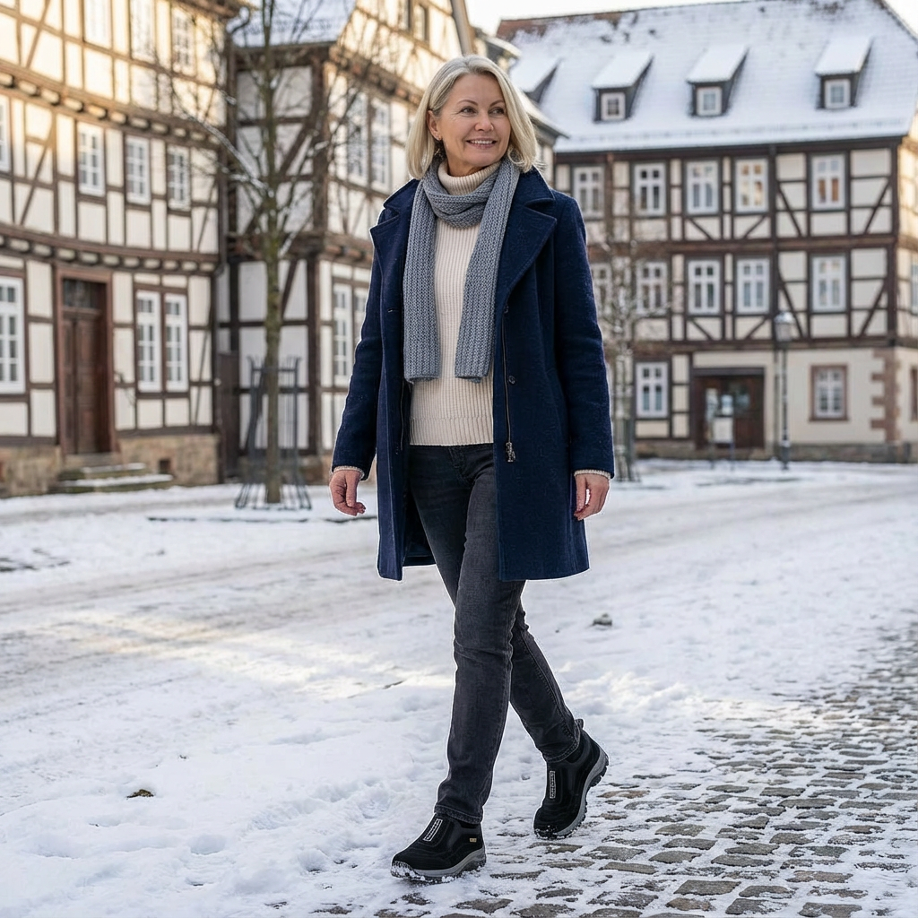 Camille | Chaussures orthopédiques antidérapantes femme