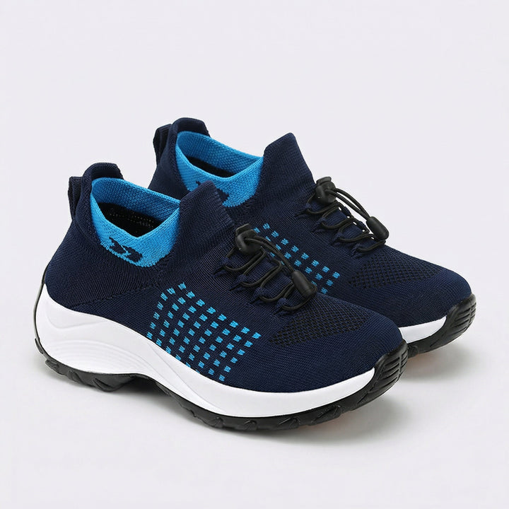 Brigitte | Baskets orthopédiques sans lacets femme