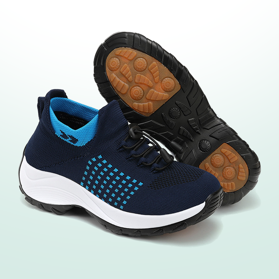 Brigitte | Baskets orthopédiques sans lacets femme