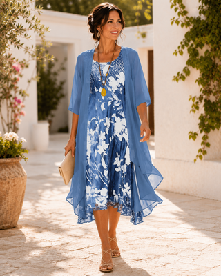 Olivia — Robe femme légère à double épaisseur