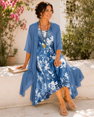 Olivia — Robe femme légère à double épaisseur