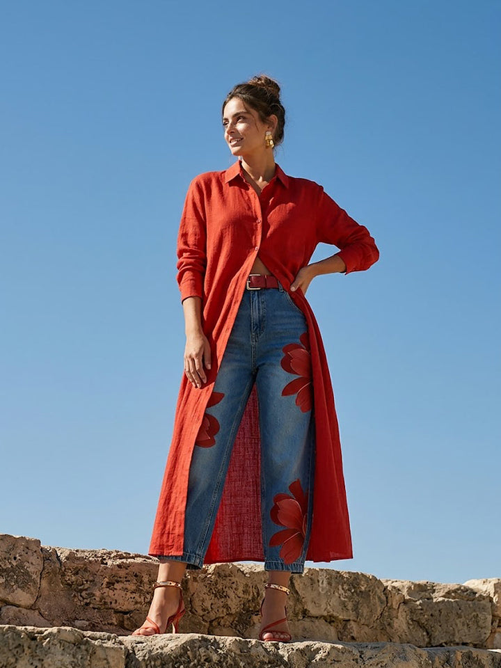 Léonie | Pantalon imprimé femme