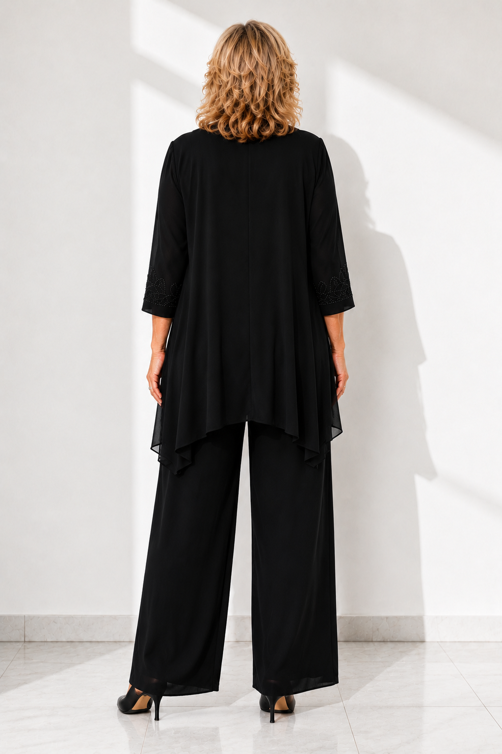 Élise — Ensemble femme en mousseline élégant