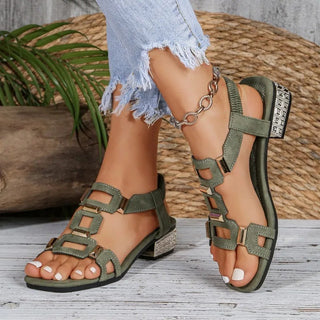 Pietra — Ballerines femme à bride arrière ornées