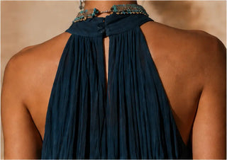 Paula — Robe midi femme élégante à imprimé