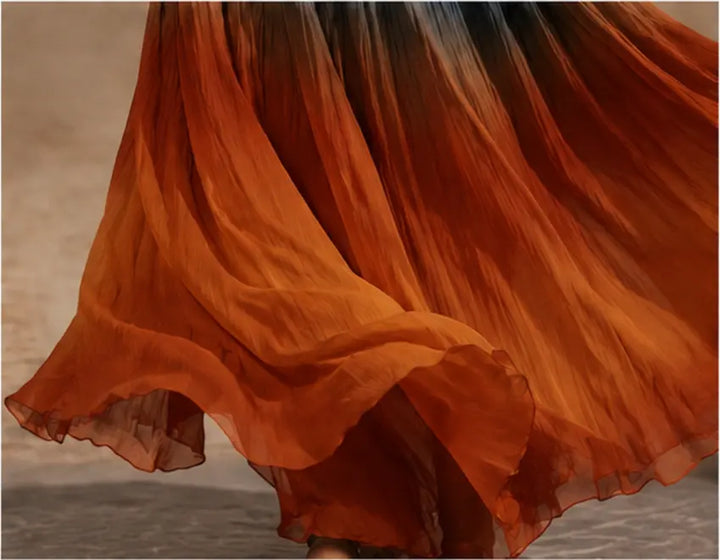 Paula — Robe midi femme élégante à imprimé