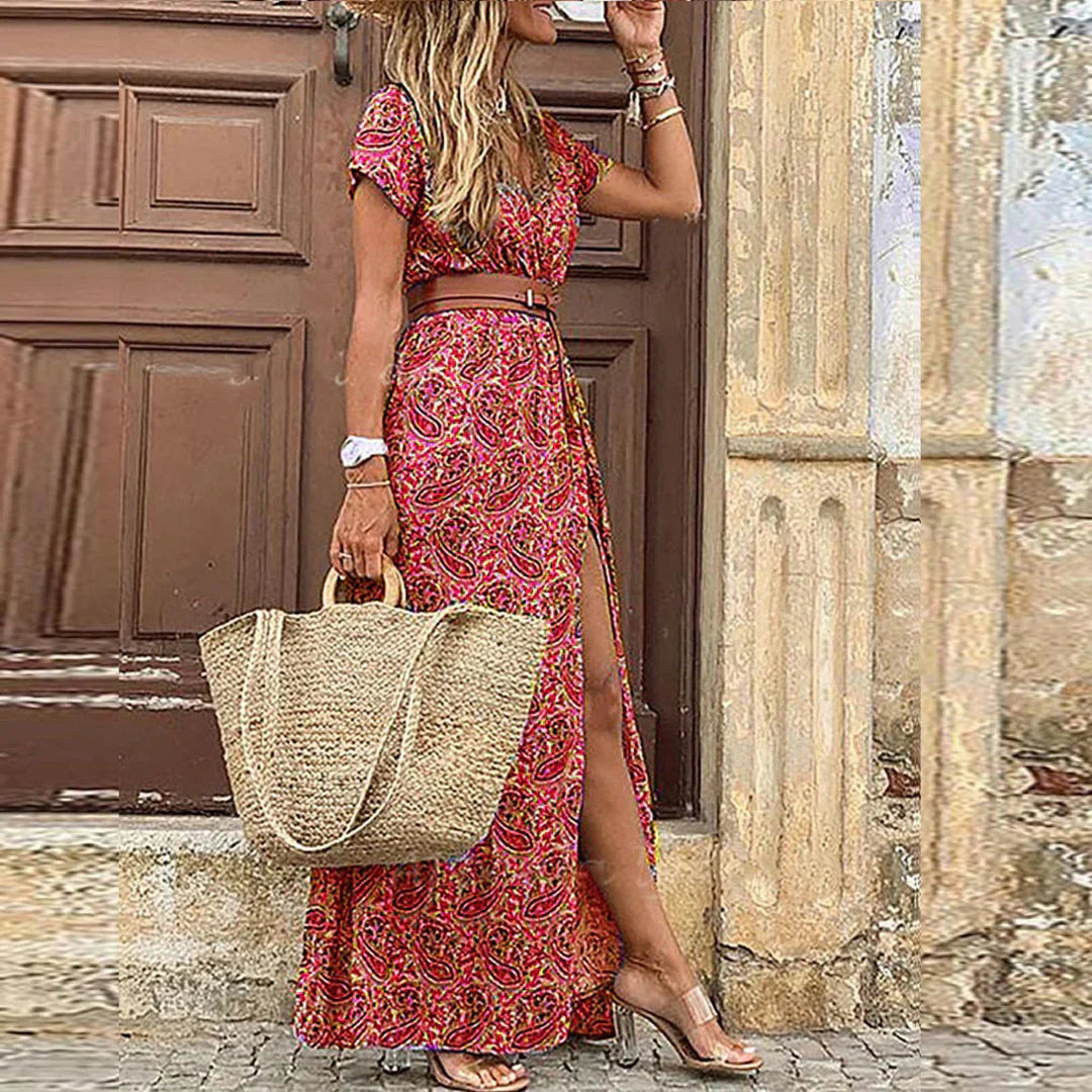 Sybella — Robe longue bohème femme