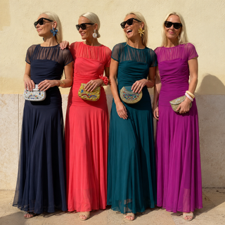 Emily | Robe en chiffon femme