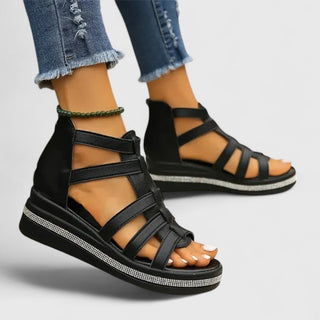 Kendall | Sandales orthopédiques en strass femme