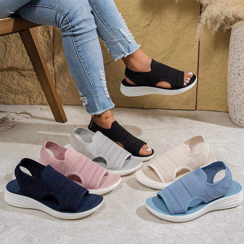 Luna — Sandales femme à plateforme