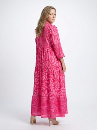Laure | Robe midi boutonnée femme