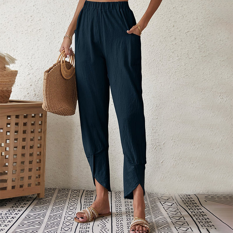 Léa | Pantalon fluide femme estival
