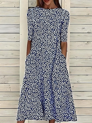 Annie | Robe florale côtière femme