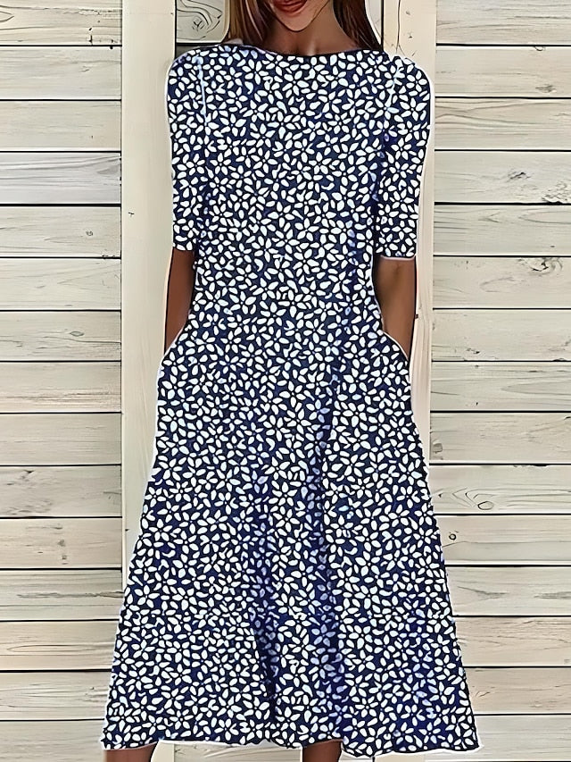 Annie | Robe florale côtière femme